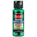 Decoart Sosoft Fabric Paints 59ml#Colour_METALLIC EMERALD