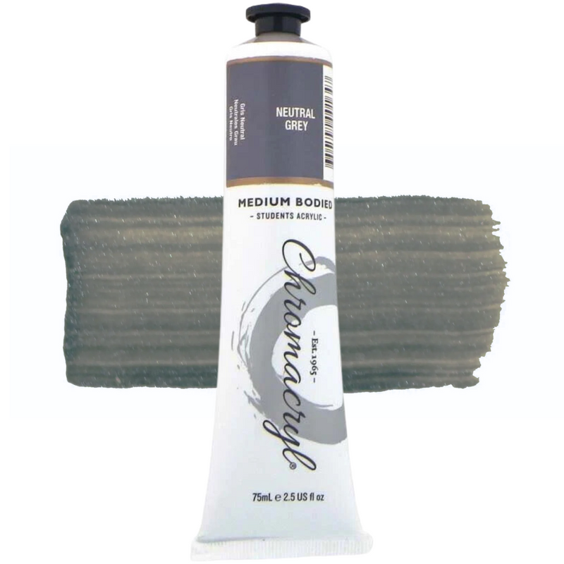 Chromacryl Medium Bodied Student Acrylic Paint 75ml