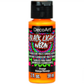 Decoart Black Light Neons 2oz#Colour_ORANGE