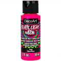 Decoart Black Light Neons 2oz#Colour_PINK