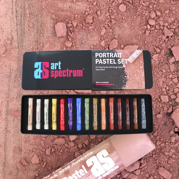 Art Spectrum Soft Pastels Portrait Colours Set Of 15