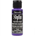 Decoart Stylin Multi Surface Fashion Acrylic Craft Paint 2oz#Colour_PURPLE