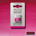 Winsor & Newton Professional Watercolour Half Pan#Colour_QUINACRIDONE MAGENTA (S3)