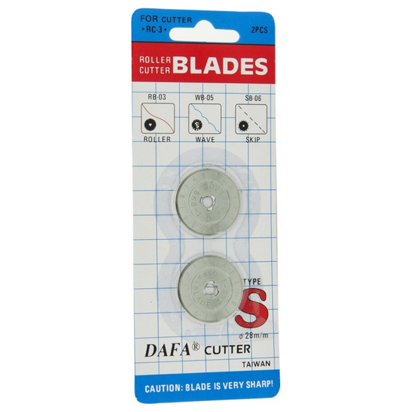 Dafa RB-03 Straight Blade 28mm 2 Piece