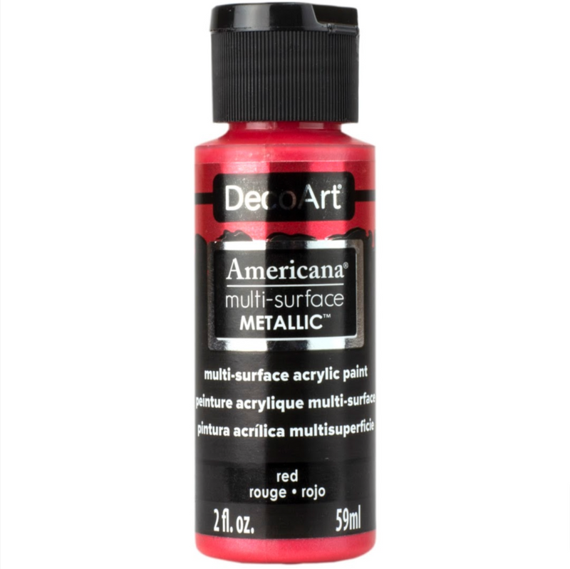 Decoart Americana Multi-Surface Metallic Paints 59ml