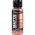 Decoart Matte Metallic Paints 59ml#Colour_ROSE GOLD