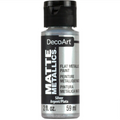 Decoart Matte Metallic Paints 59ml#Colour_SILVER