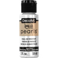 Decoart Americana Pearls Paints 2oz#Colour_SNOW WHITE