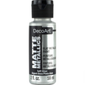 Decoart Matte Metallic Paints 59ml#Colour_SOFT SILVER