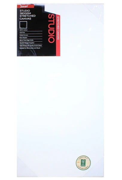 Jasart Studio 1.5 Inch Thick Edge Canvases Pack of 6