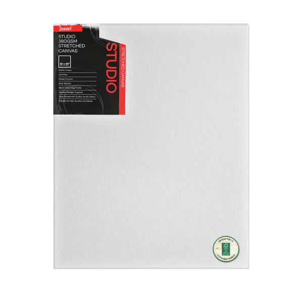 Jasart Studio 3/4 Inch Thin Edge Canvases Pack of 8