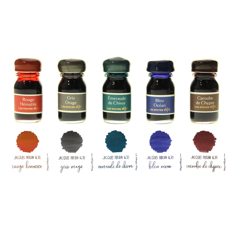 Jacques Herbin 1670 Ink 10ml - Pack Of 5