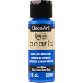 Decoart Americana Pearls Paints 2oz#Colour_TRUE BLUE