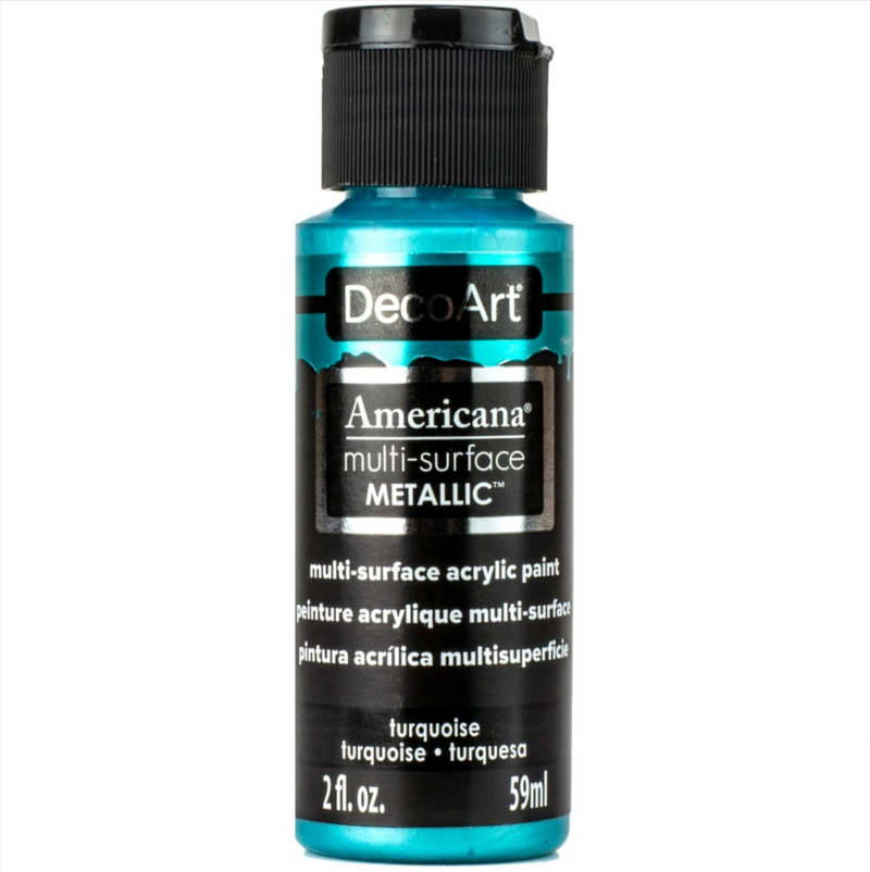 Decoart Americana Multi-Surface Metallic Paints 59ml