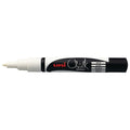 Uni Chalk Marker 0.9-1.3mm Bullet Tip#Colour_WHITE