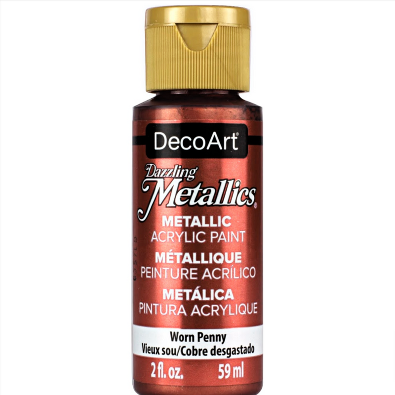 Decoart Dazzling Metallics Paints 2oz 59ml