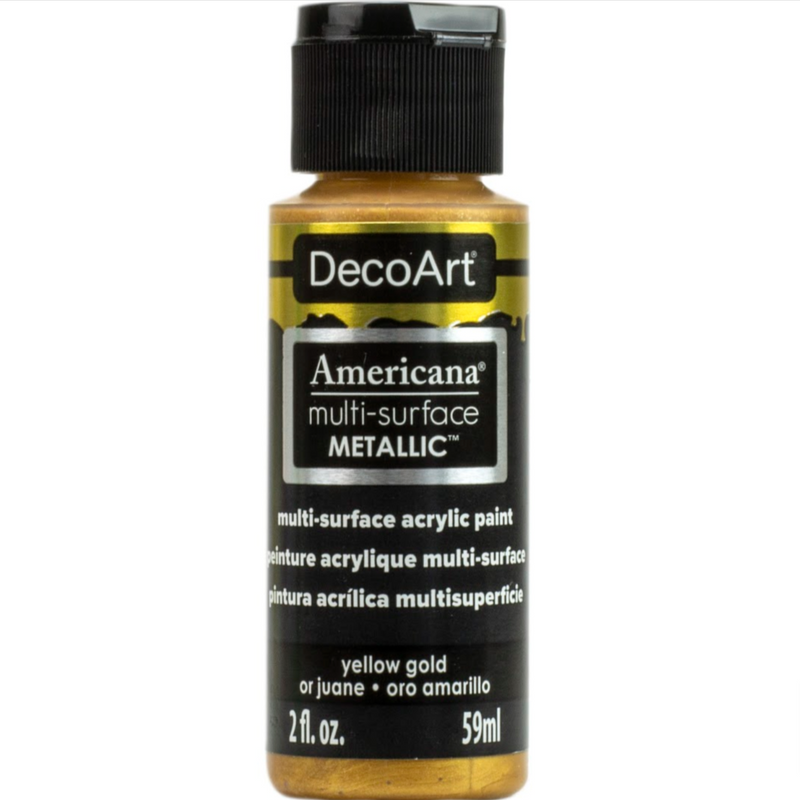 Decoart Americana Multi-Surface Metallic Paints 59ml