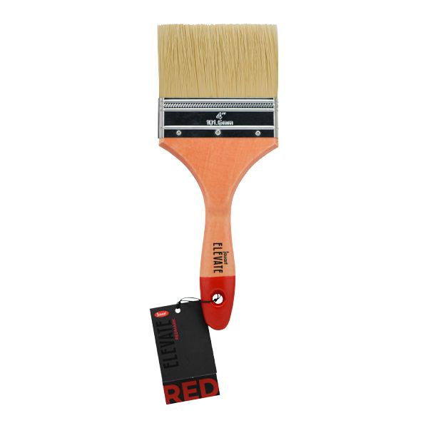 Jasart Elevate Redmark White Brush Flat