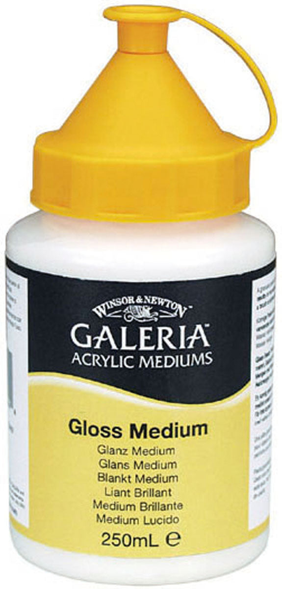 Winsor & Newton Galeria Acrylic Mediums 250ml#Finish_Gloss