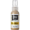 Plaid Gallery Stained Glass Paint 59ml#Colour_LIQUID LEADING GOLD