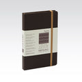 Fabriano Ispira Hard Cover Notebook 85gsm Lined 9x14cm#Colour_BROWN