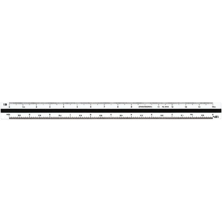 standardgraph tri scale ruler tech school