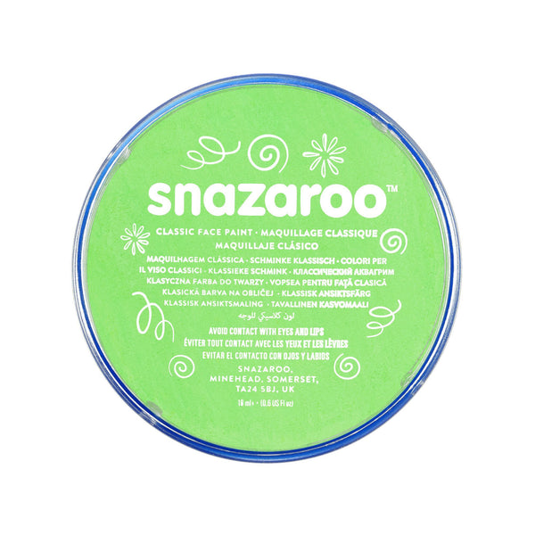 Snazaroo Face Paint 18ml#Colour_LIME GREEN