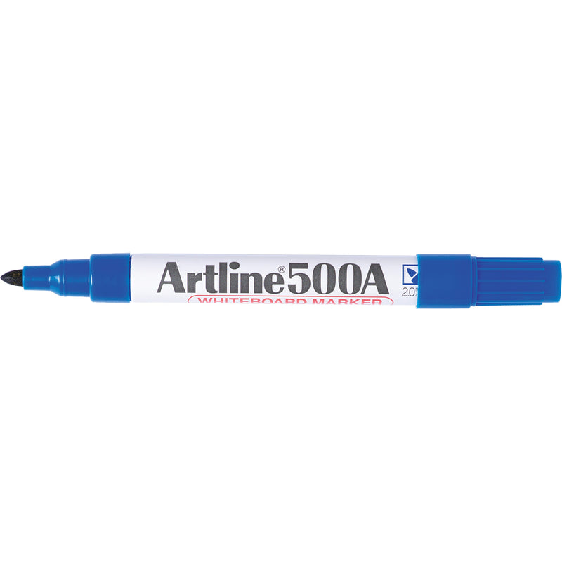 artline 500a whiteboard marker 2mm bullet nib box of 12