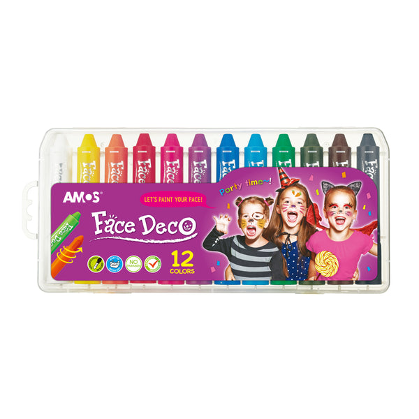 Amos Face Deco Facepaints Set of 12