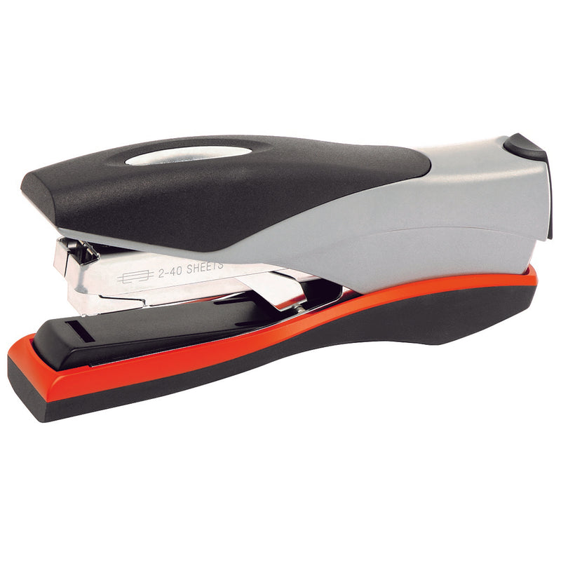 rexel® stapler full strip optima orange/silver