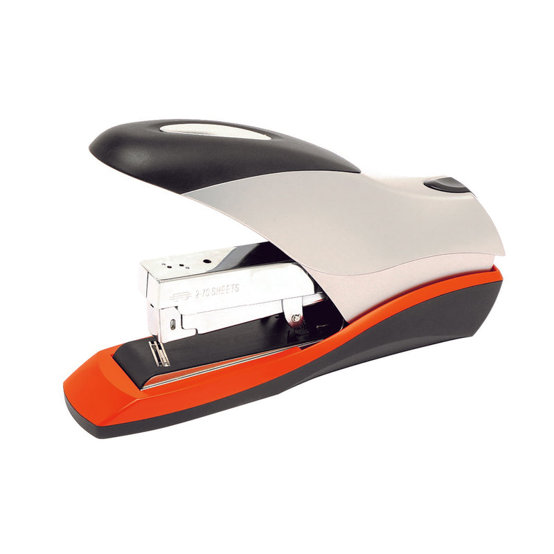 rexel® stapler full strip optima orange/silver