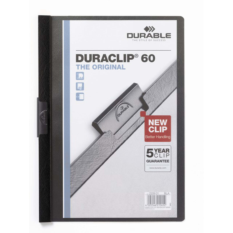 durable duraclip document file a4 60 sheet