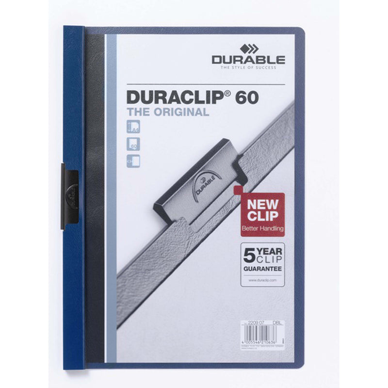 durable duraclip document file a4 60 sheet