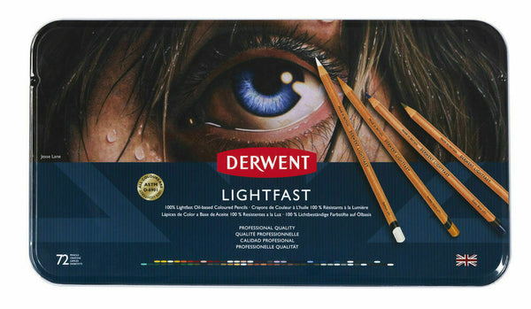 Derwent Lightfast Pencil Tin of 72