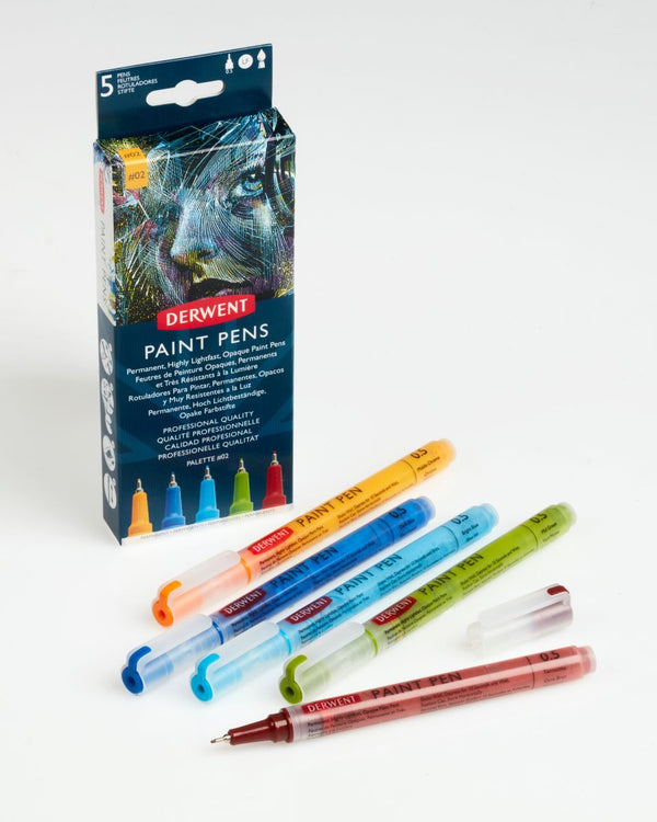 Derwent Paint Pen Set Palette #2