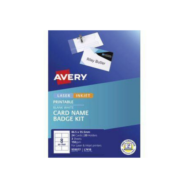 AVERY L7070 WEATHERPROOF LABEL - 8UP 99.1MMX67.7MM 10 SHEETS