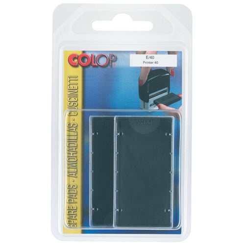 Colop Stamp E40 Pad Black 23x59mm