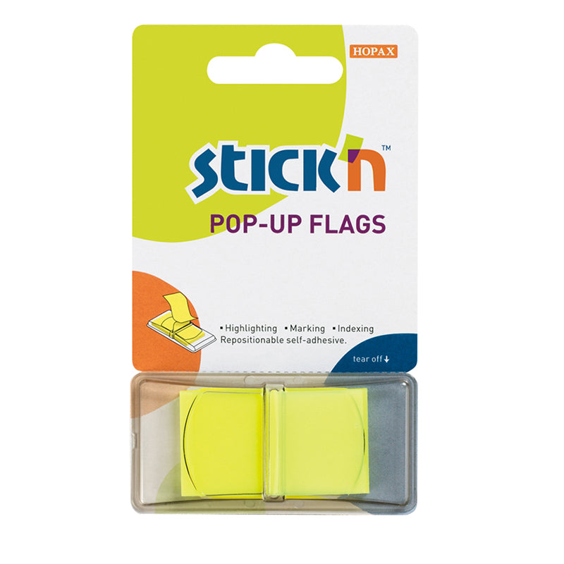 Stick'n Pop Up Flags Neon 45x25mm 50 Sheets