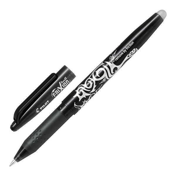 pilot frixion ball erasable fine gel pen#colour_BLACK