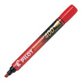 pilot sca 400 permanent marker chisel#colour_RED