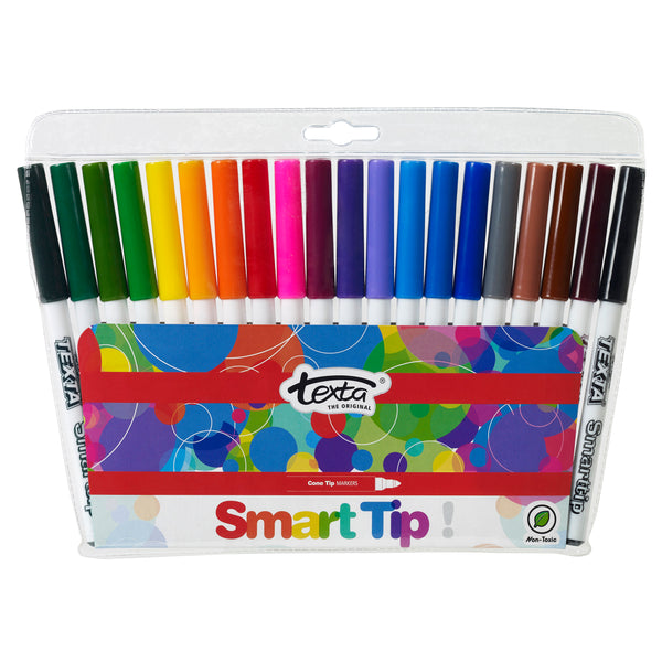 Texta Smarttip Colouring Markers Set of 20