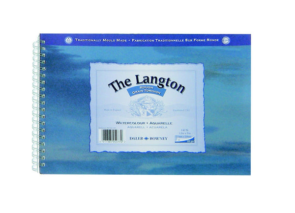 Daler Rowney Langton Spiral 12x9 Inches#Paper Press_ROUGH