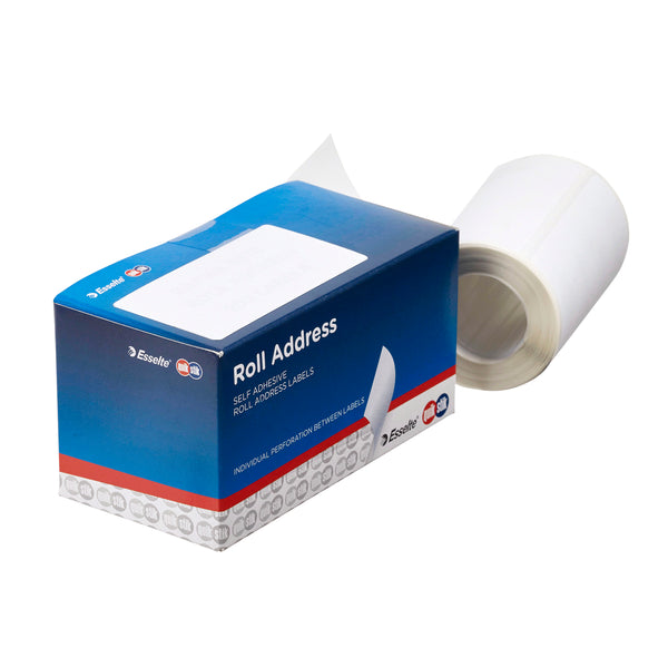 quikstik label dispenser magnum roll 70x36mm white 200 labels