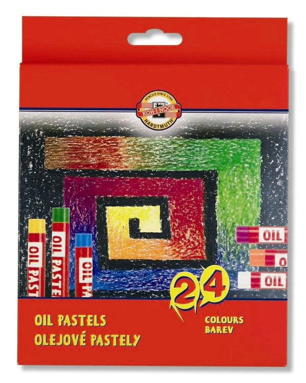 Koh-I-Noor Gioconda Oil Pastel Set of 24