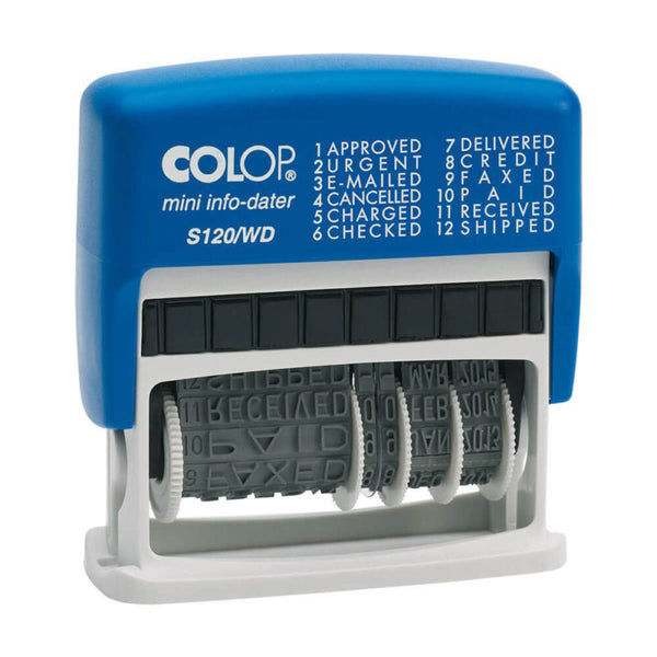 Colop Stamp Dater S120/wd 4mm Mini-info