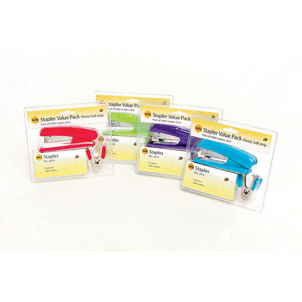 marbig® stapler value pack assorted