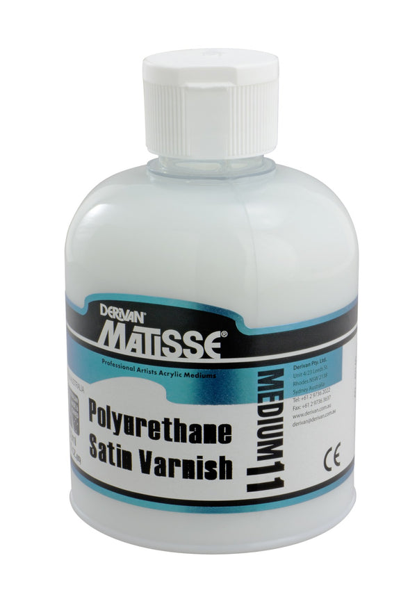 Derivan Matisse MM11 250ml Poly U Satin Varnish