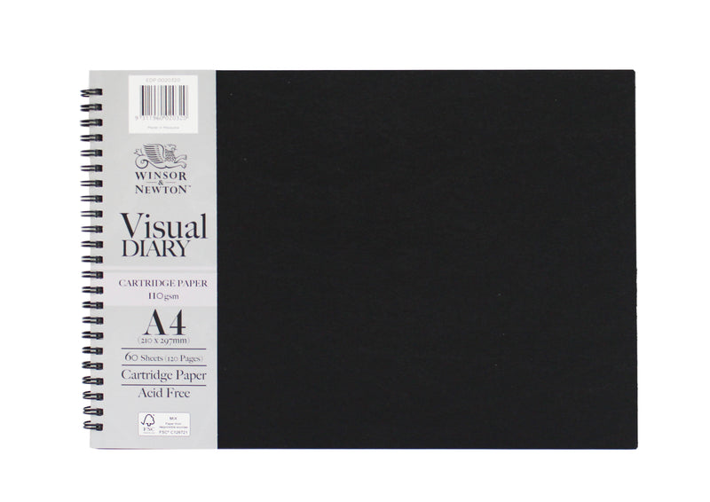 Winsor & Newton Visual Diary 110gsm A4 Sheets