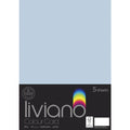 THE PAPER HOUSE LIVIANO COLOUR CARD 300GSM A3 PACK OF 5#Colour_LIGHT BLUE