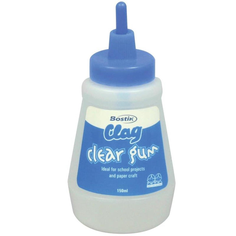 bostik clag clear gum 150ml